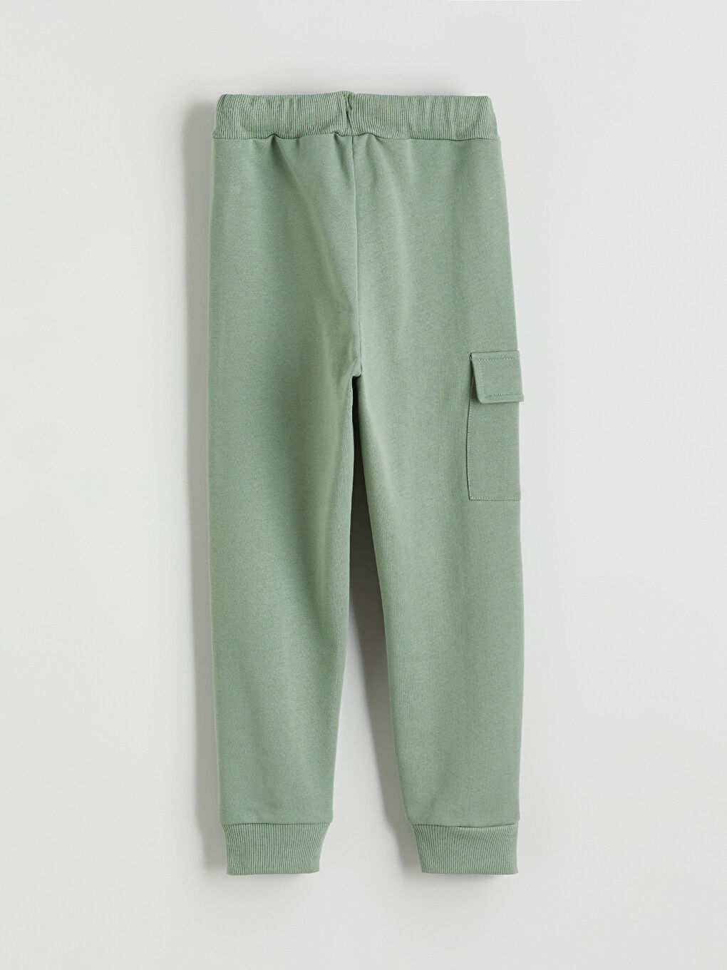 Yeşil Kargo Cepli Erkek Çocuk Eşofman Altı 2'li-3