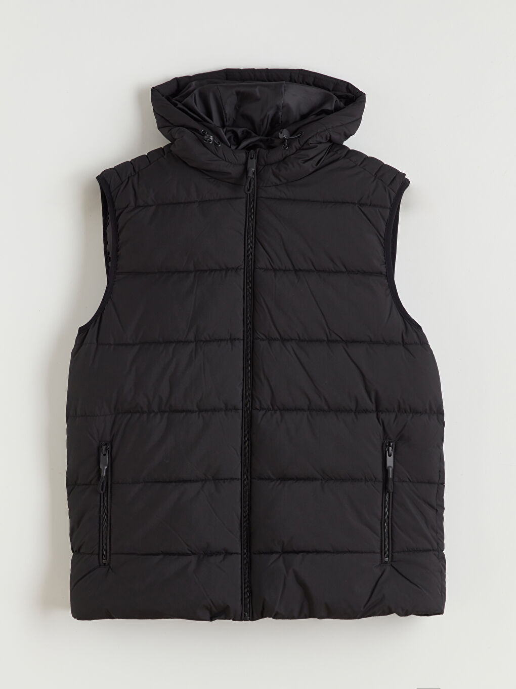 Мужчины Черный Жилет-5