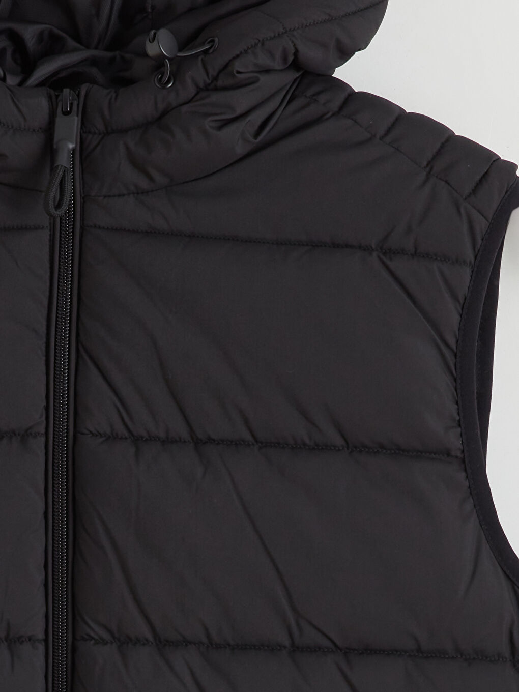 Мужчины Черный Жилет-6