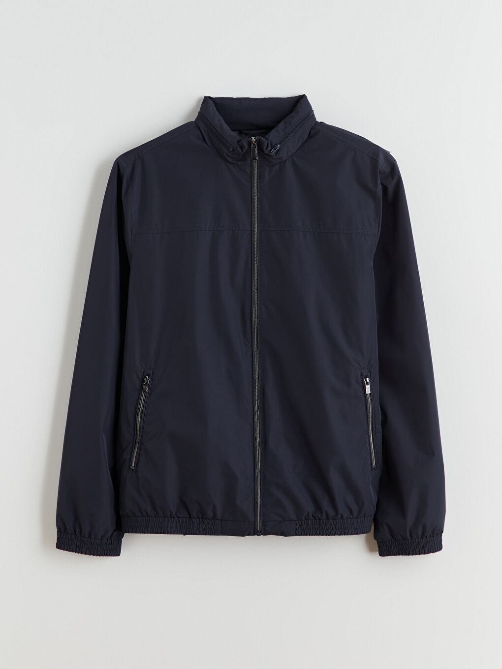 Standard Fit Funnel Neck Men's Coat-6