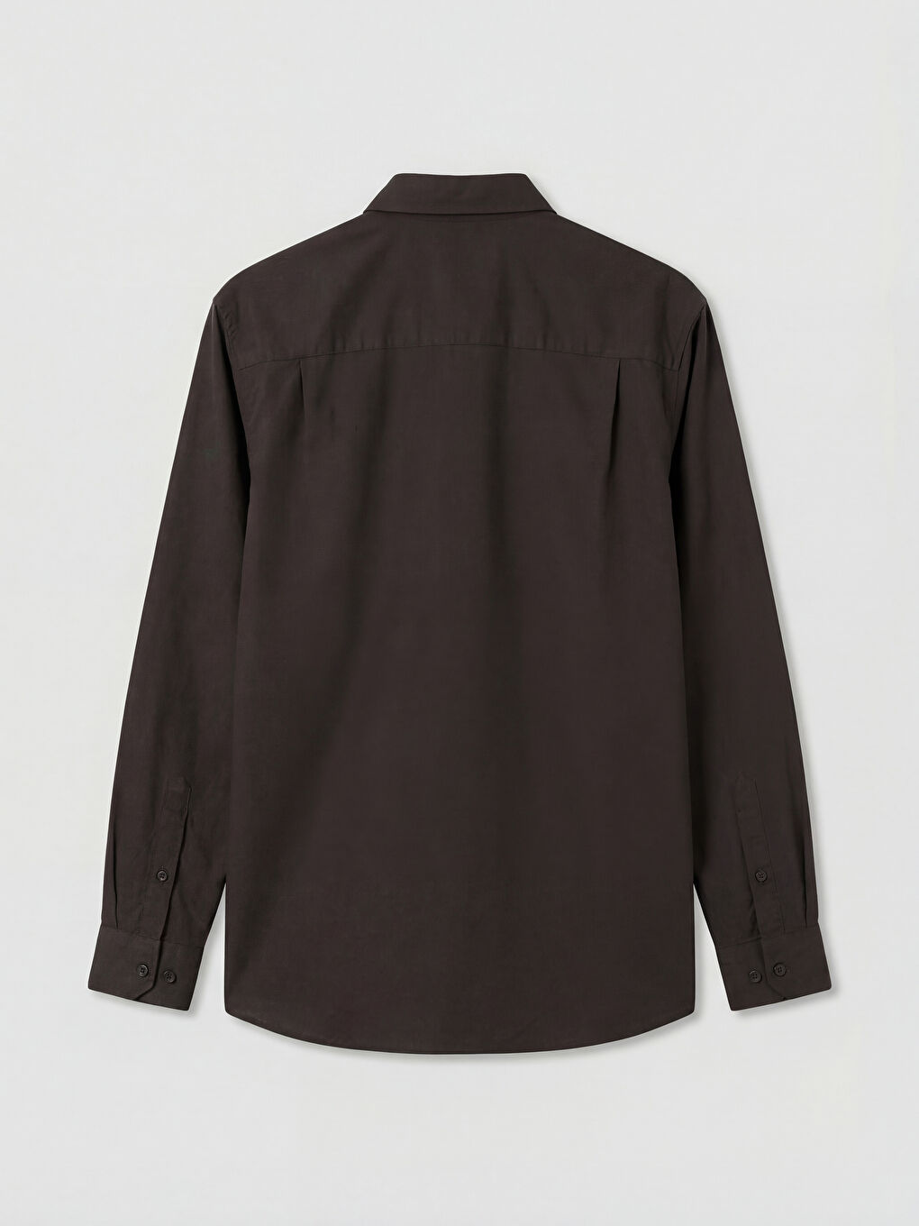 Kahverengi Regular Fit Oxford Erkek Gömlek-1