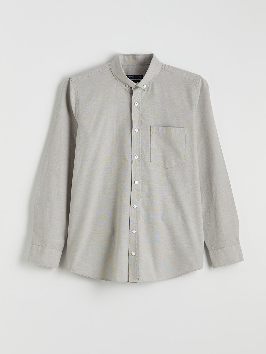 قميص رجال صبّاط أكسفورد عادي-4