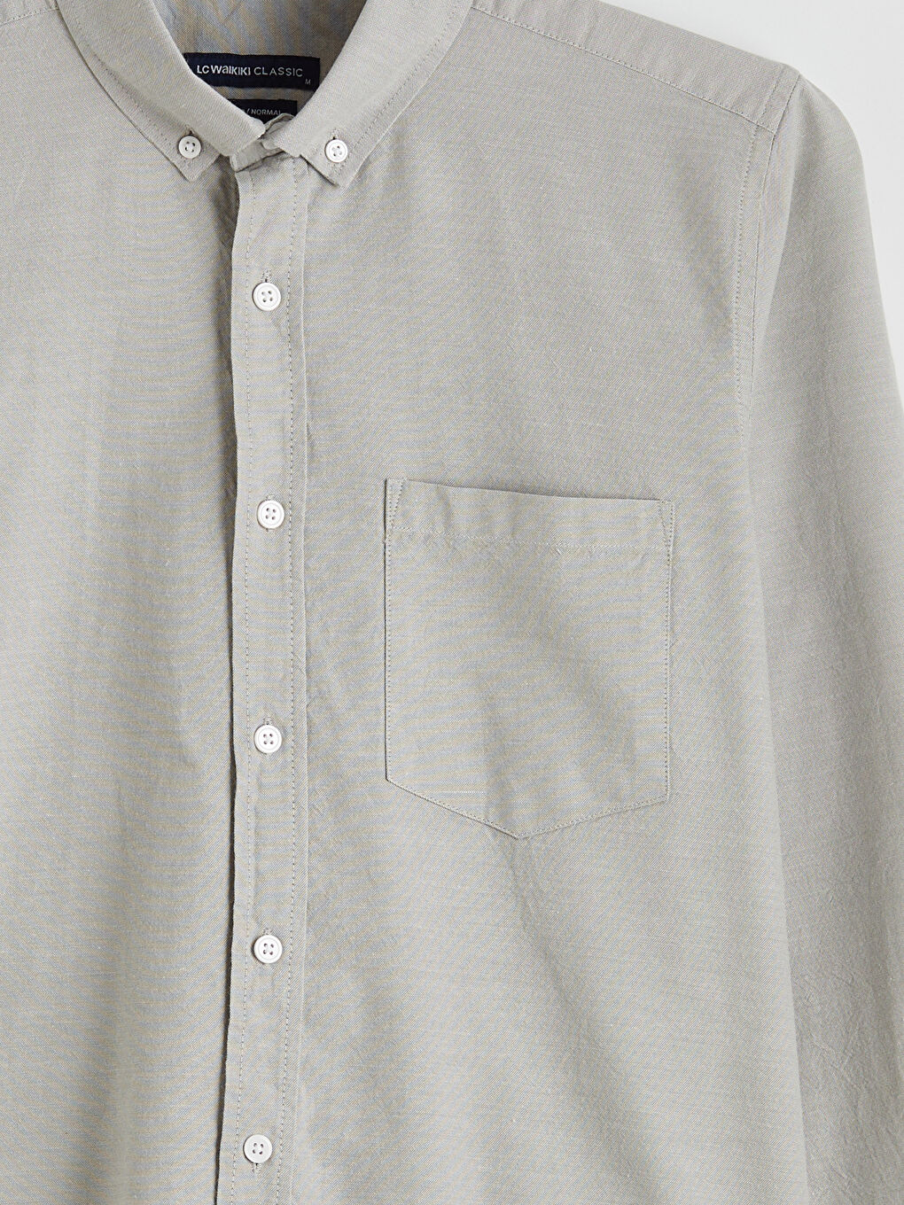 قميص رجال صبّاط أكسفورد عادي-5