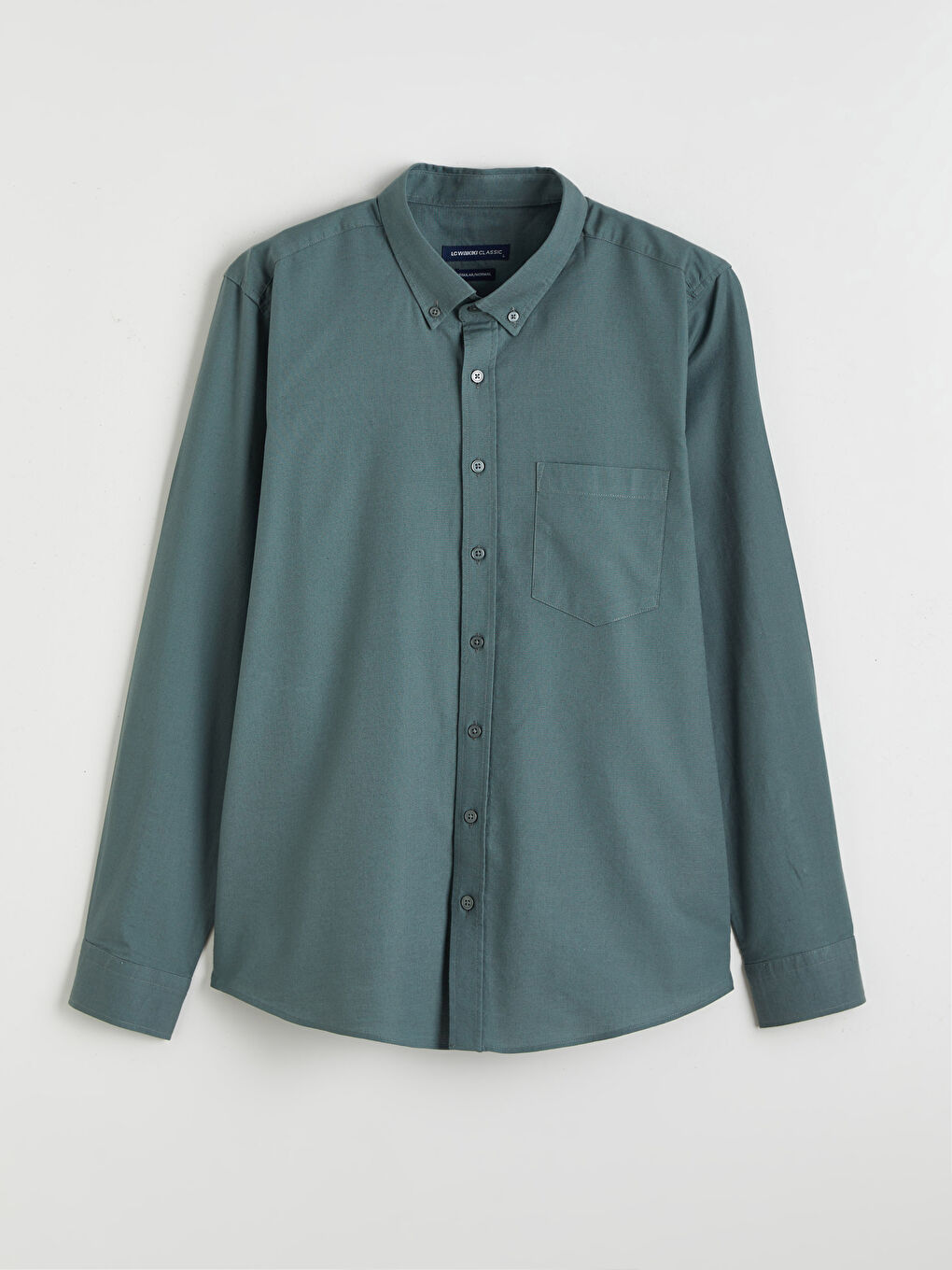 قميص رجال صبّاط أكسفورد عادي-4