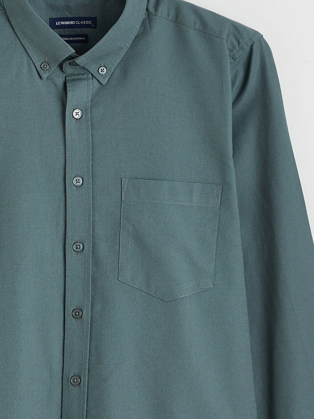 قميص رجال صبّاط أكسفورد عادي-5