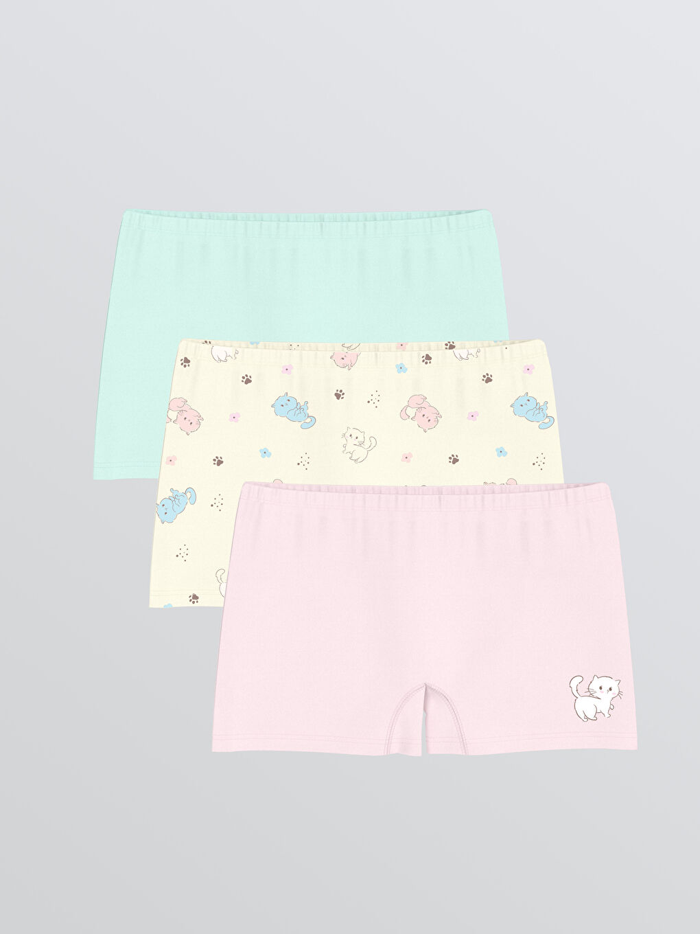 Girl ECRU Boxer Trunks