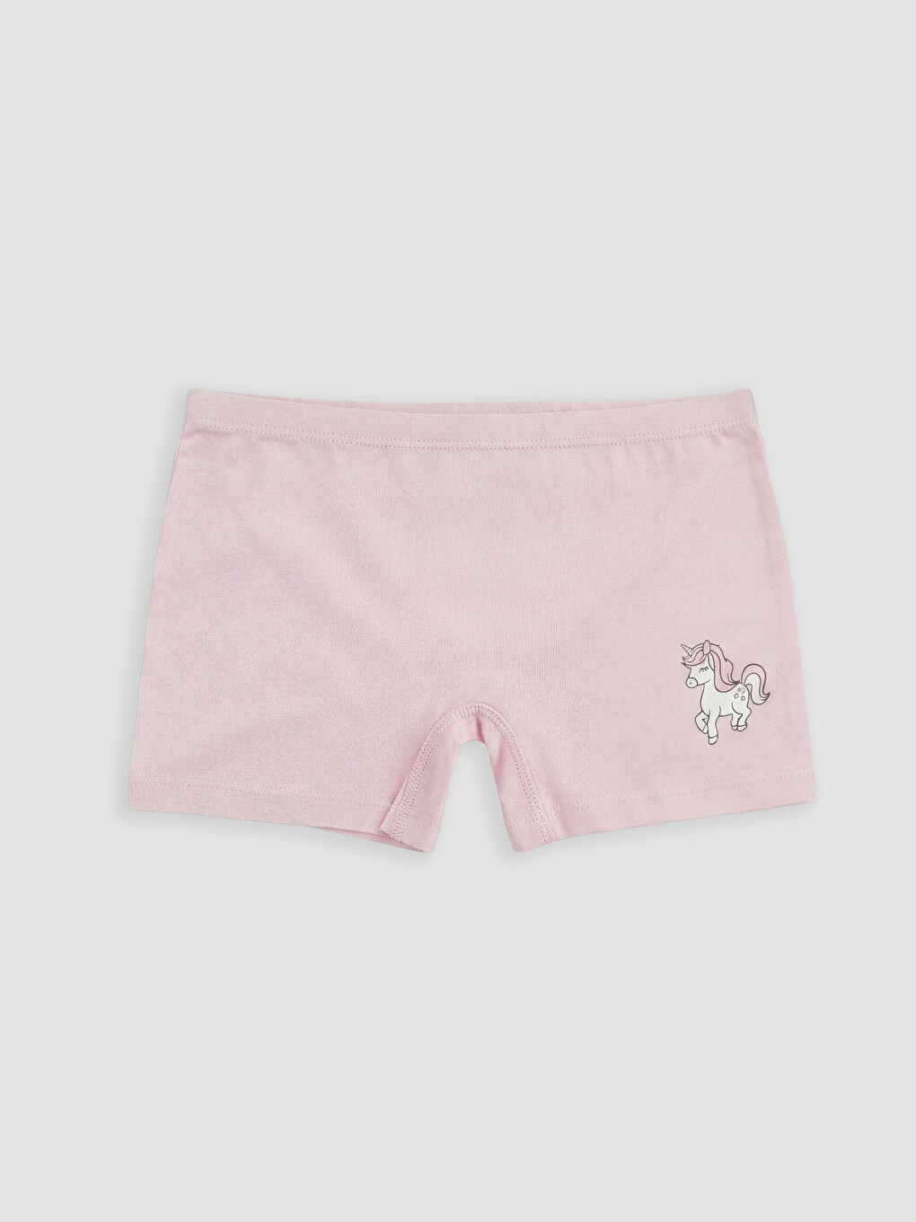 Girl White Boxer Briefs-2