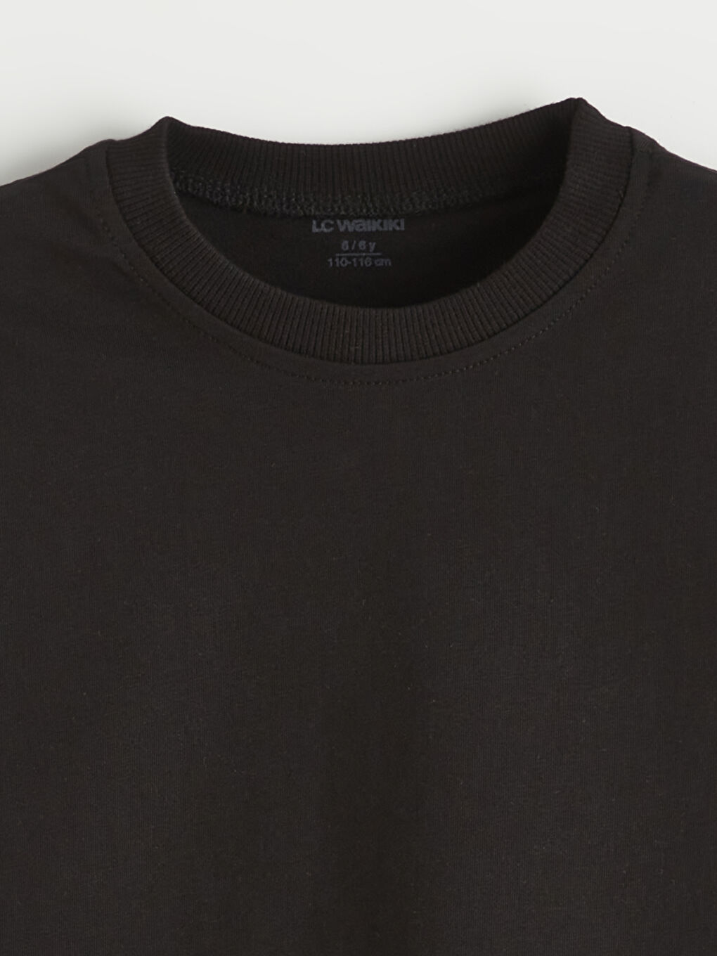 Ekru Bisiklet Yaka Erkek Çocuk Tişört 3'lü-2