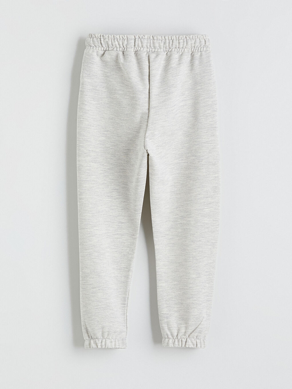 Gri Beli Lastikli Erkek Çocuk Jogger Eşofman Altı-2