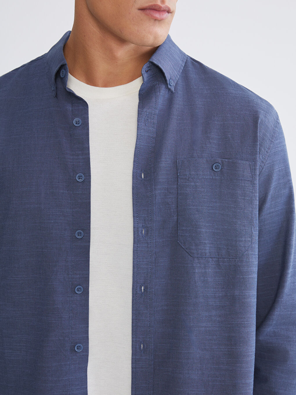 Man INDIGO Shirt-2