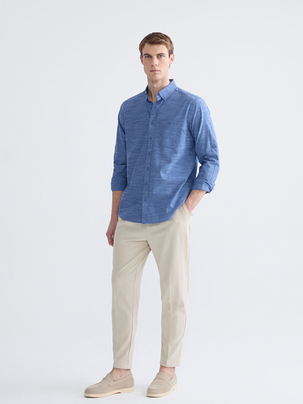 Man NAVY Shirt-2