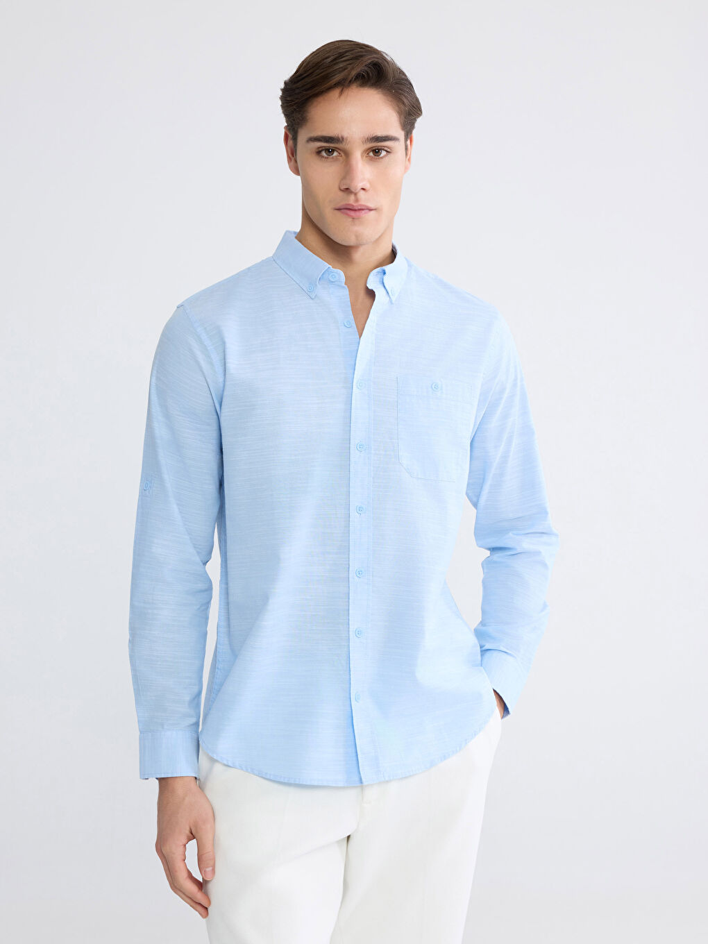 Man BLUE Shirt-1