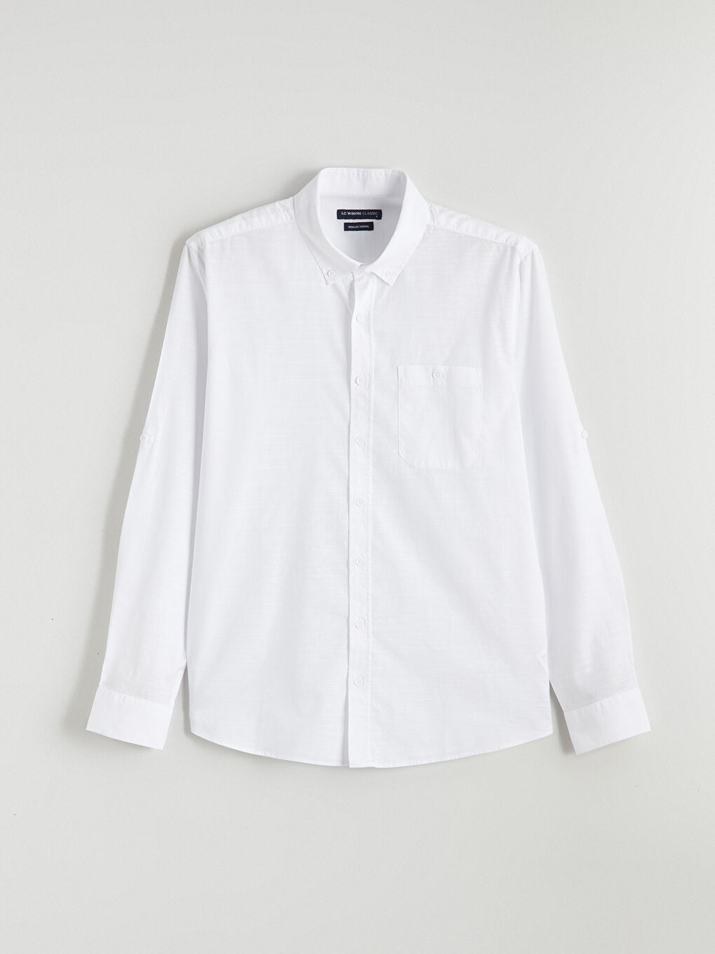 Regular Fit Poplin Men's Shirt-4