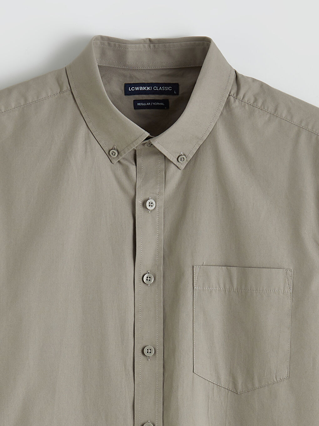 მამაკაცის რეგულარული მორგების პერანგი-5