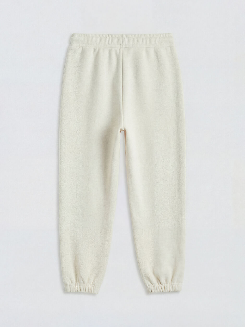 Beyaz Erkek Çocuk Jogger Eşofman Altı-2