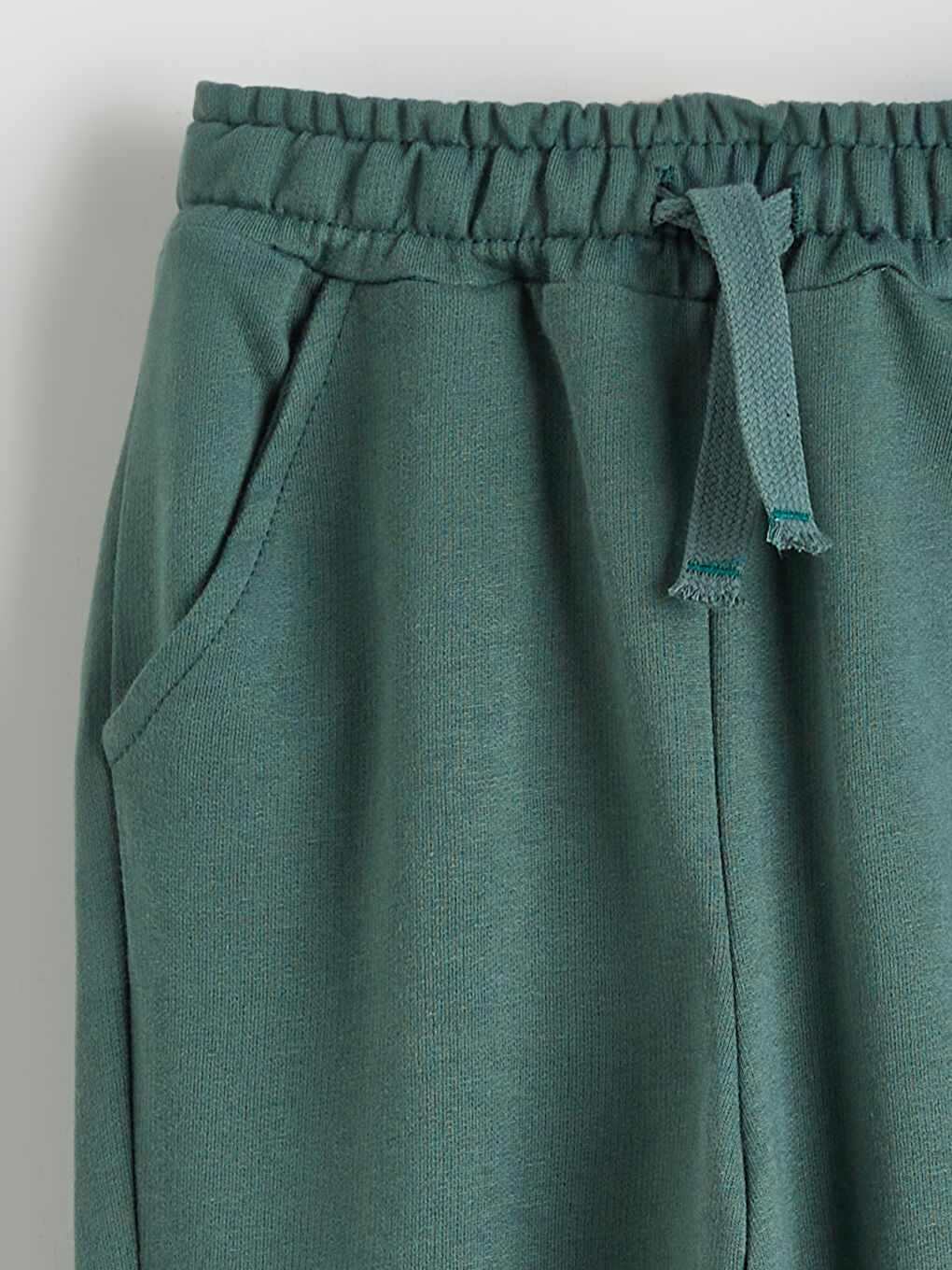 Yeşil Beli Lastikli Erkek Çocuk Jogger Eşofman Altı-2