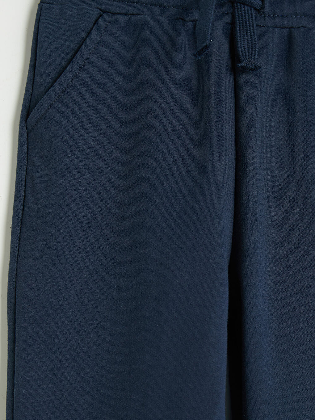 Lacivert Beli Lastikli Erkek Çocuk Jogger Eşofman Altı-2