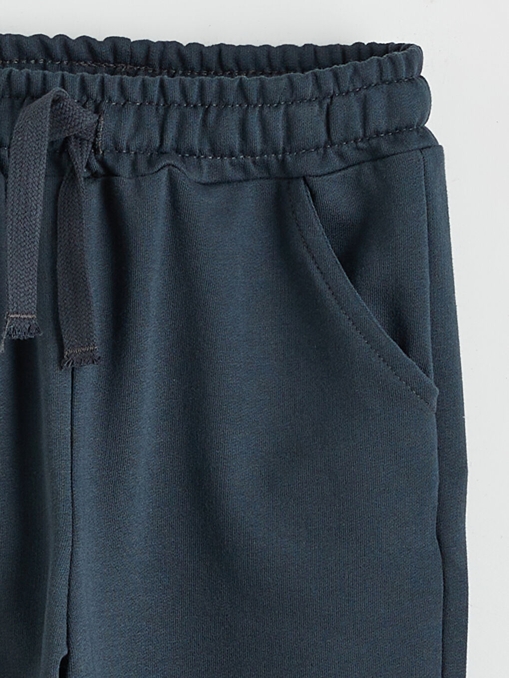 Antrasit Beli Lastikli Erkek Çocuk Jogger Eşofman Altı-2