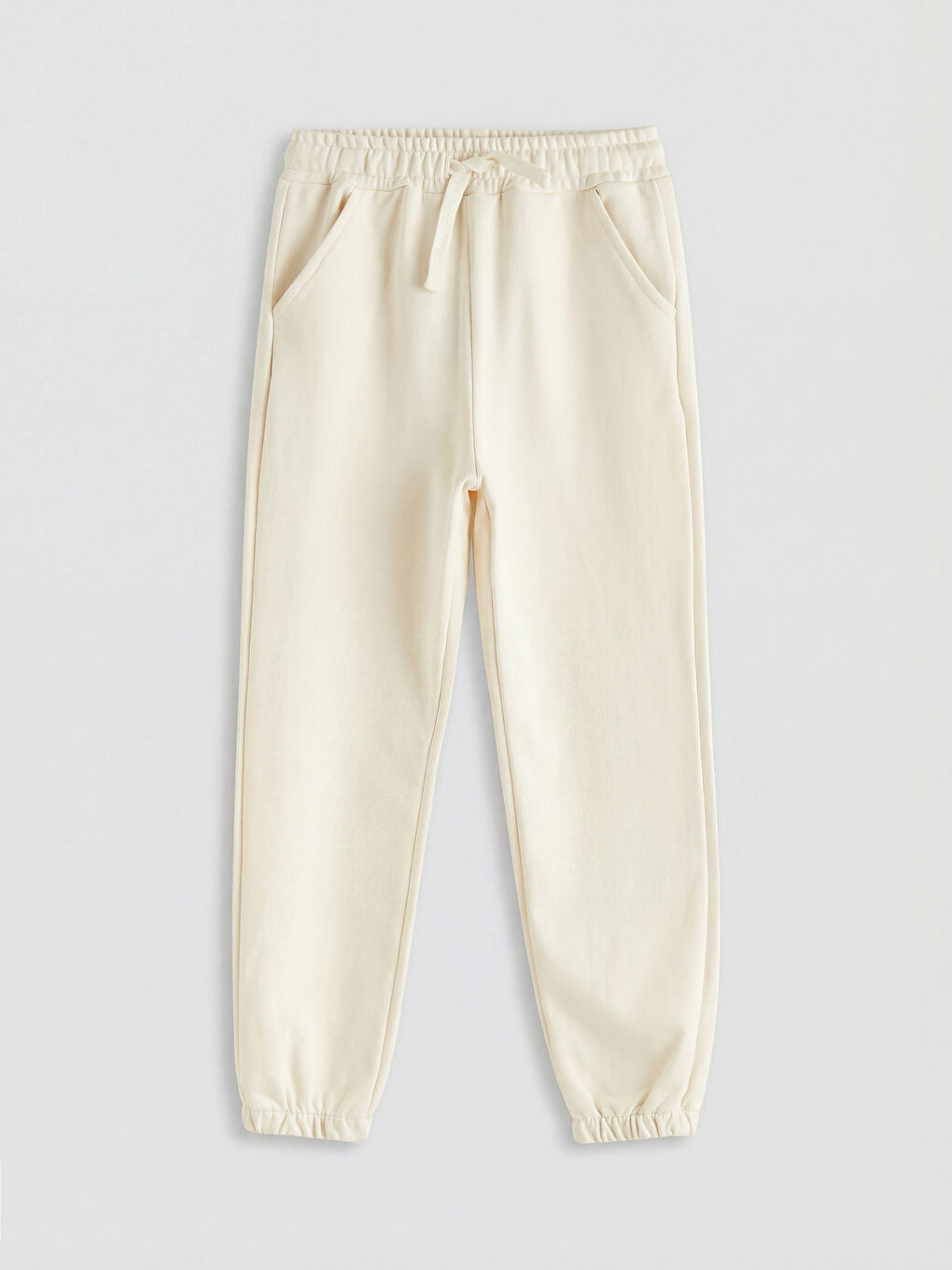 Bej Erkek Çocuk Jogger Eşofman Altı 2'li-3