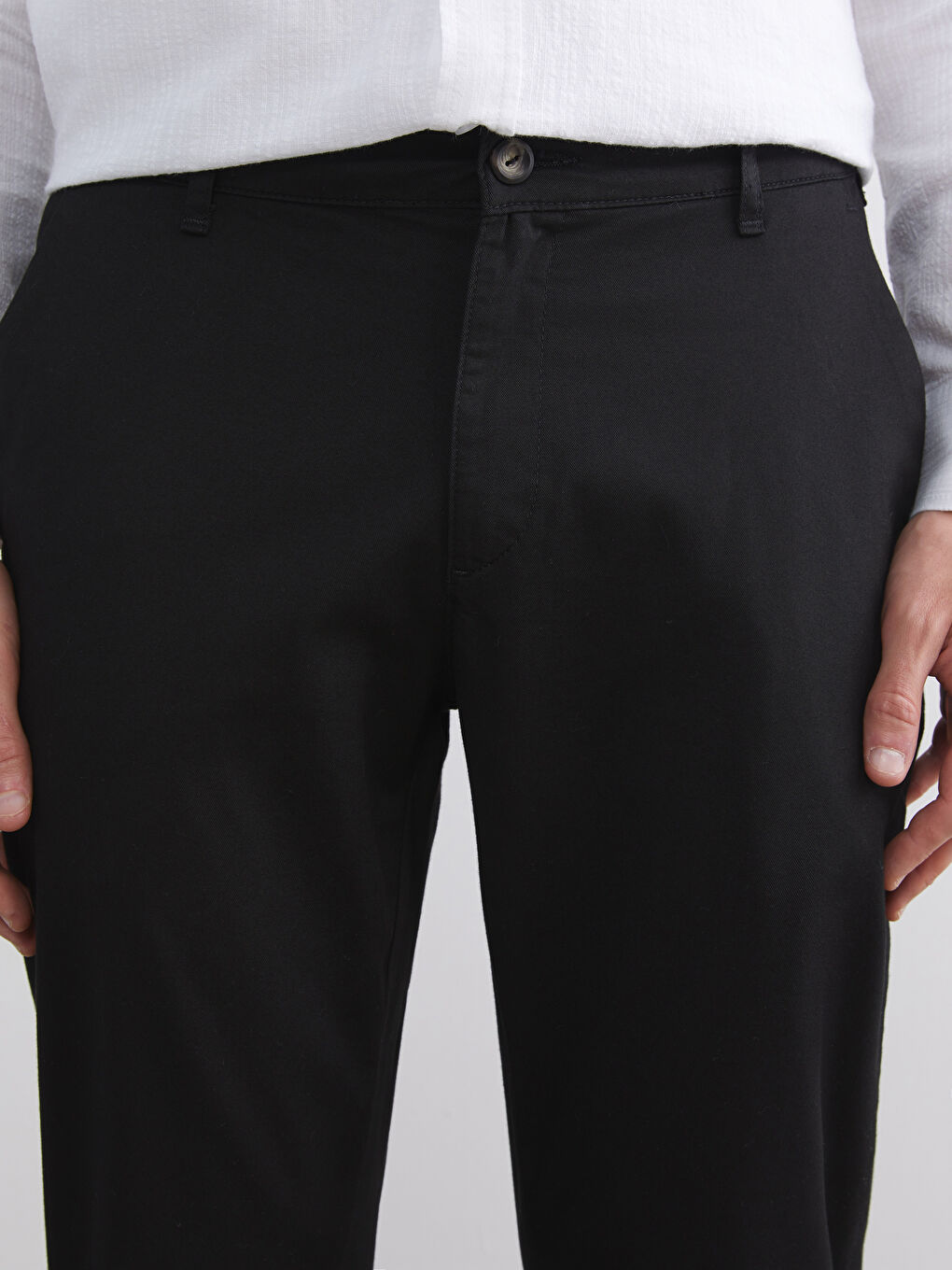 پانتۆڵی چینۆی گاباردین فیتی ئاسایی - بۆ پیاوان-2