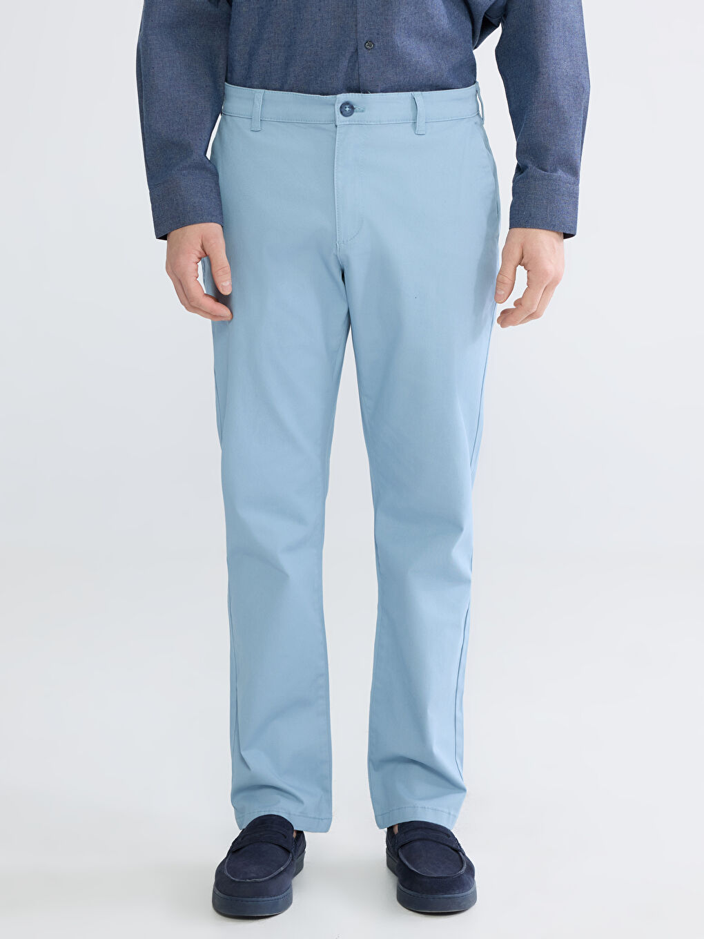 Κανονική Εφαρμογή Γκαμπαρντίνα Ανδρικά Παντελόνια Chino-1