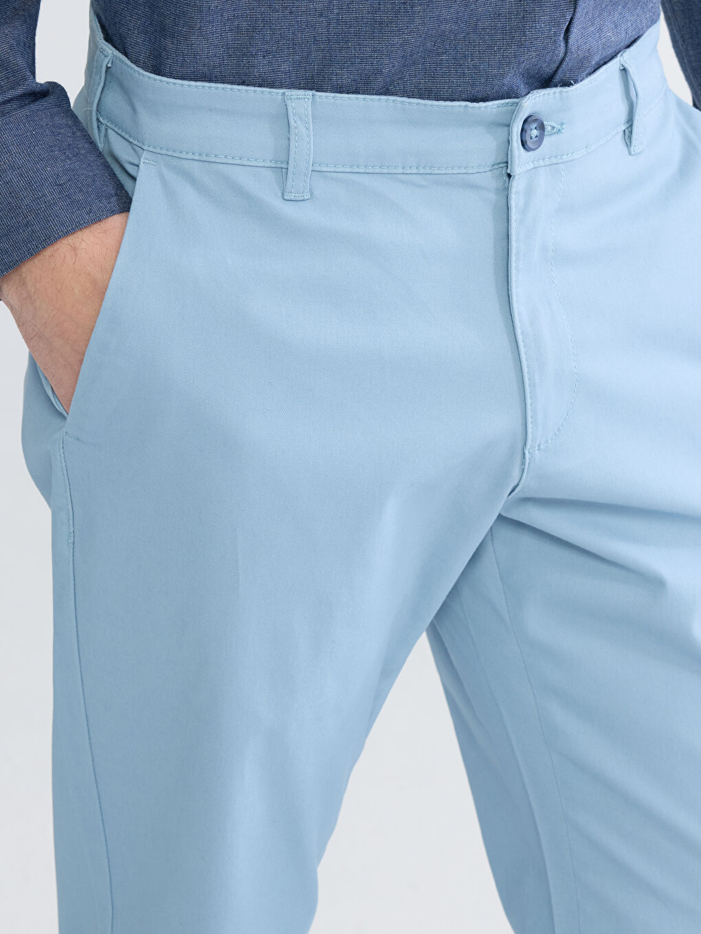 Κανονική Εφαρμογή Γκαμπαρντίνα Ανδρικά Παντελόνια Chino-2