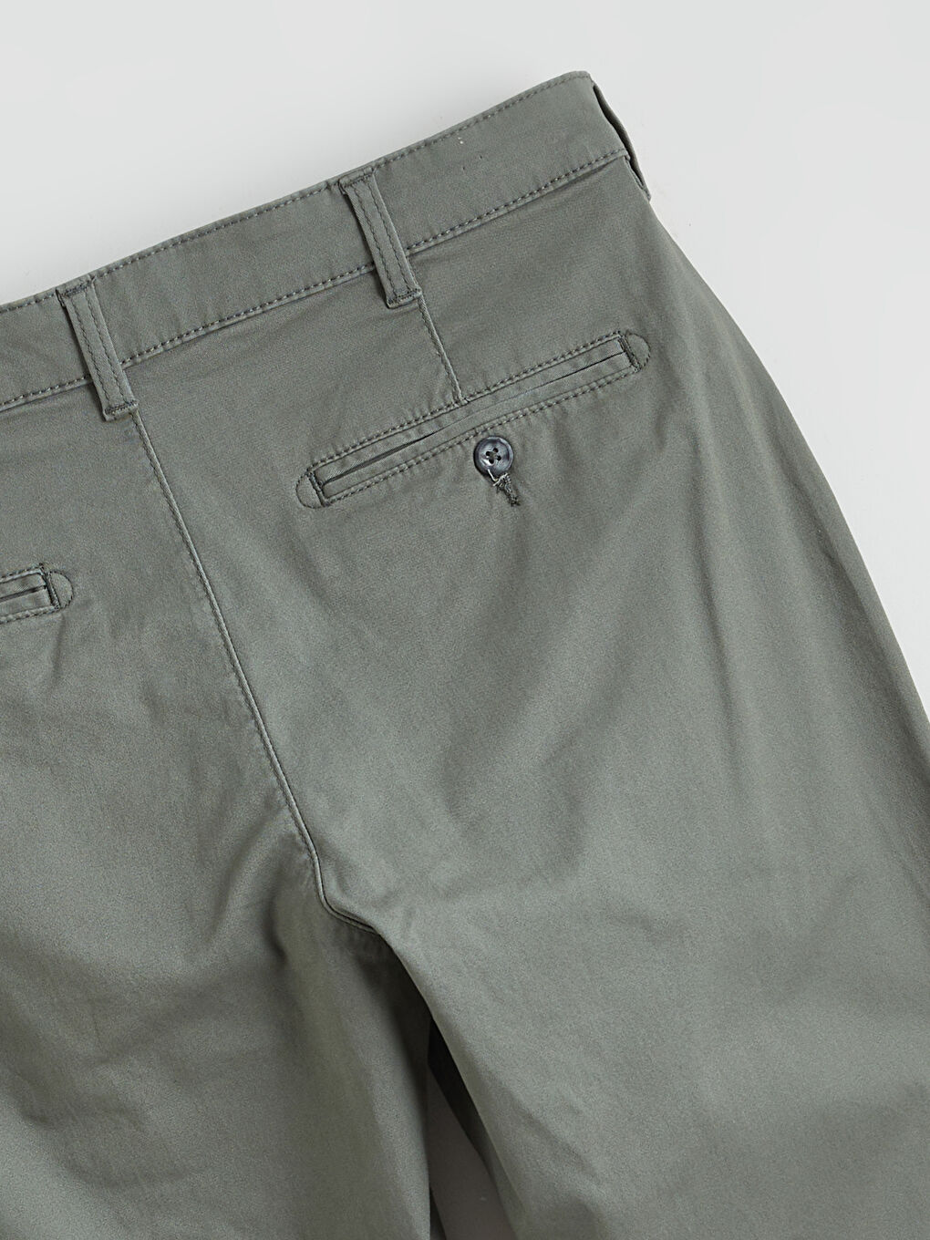 Standard Fit Gabardine Men's Chino Trousers-5