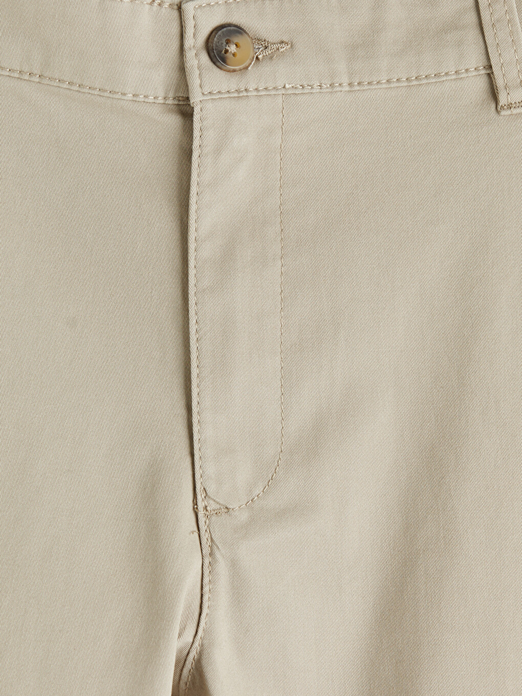Pantalon chino en gabardine pour homme coupe standard-6