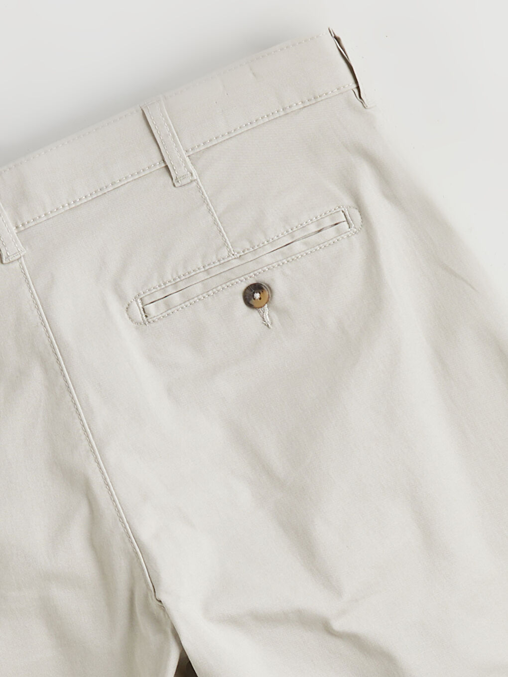 Standart Kalıp Gabardin Erkek Chino Pantolon-6