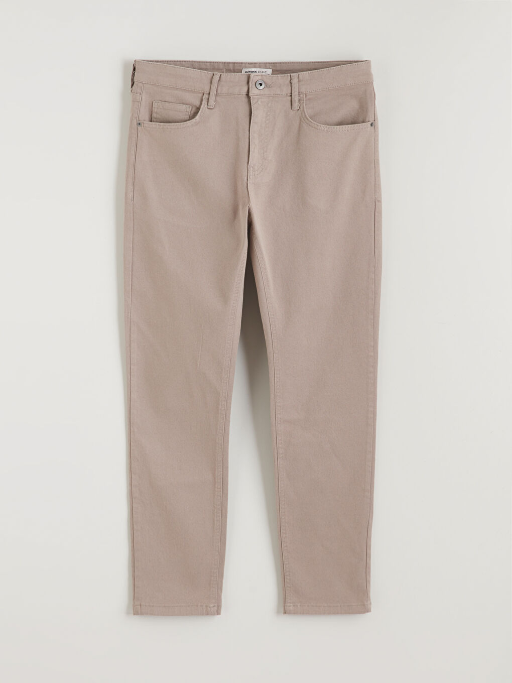 Slim Fit Gabardine Men's Chino Trousers-4