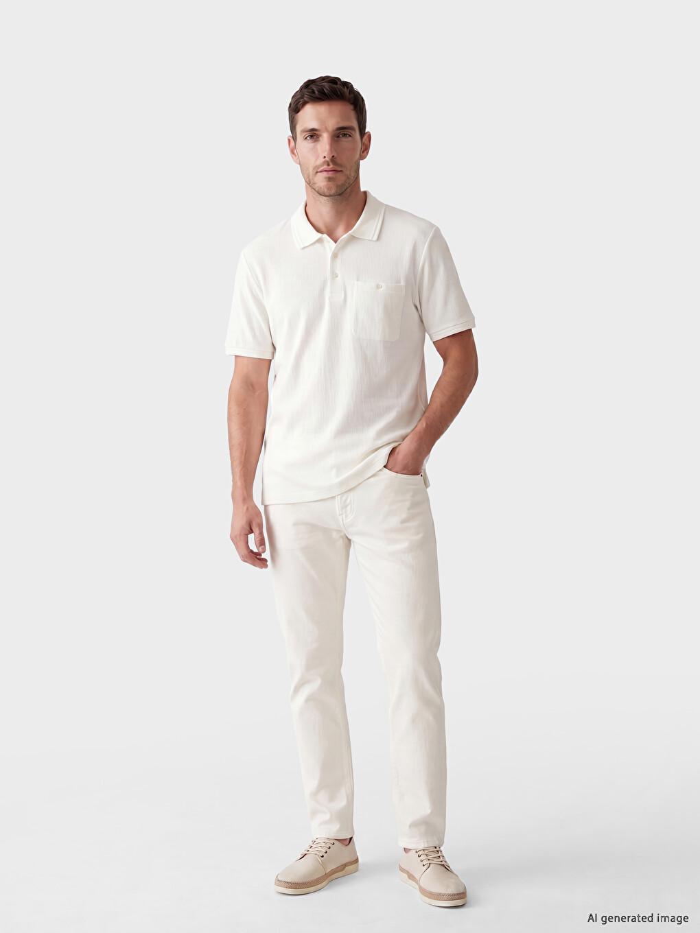 Slim Fit Men's Chino Trousers