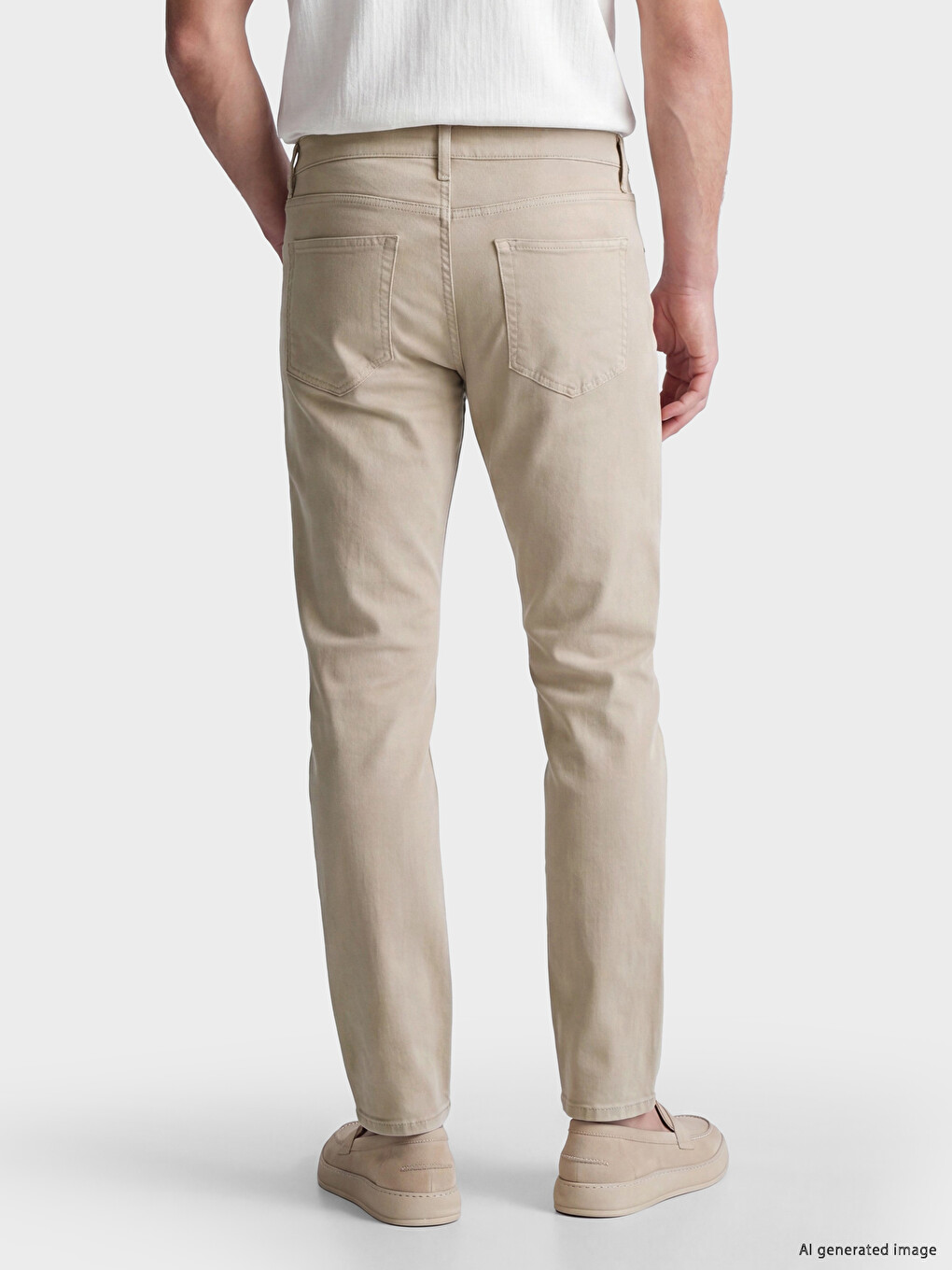 Slim Fit Men's Chino Trousers-2