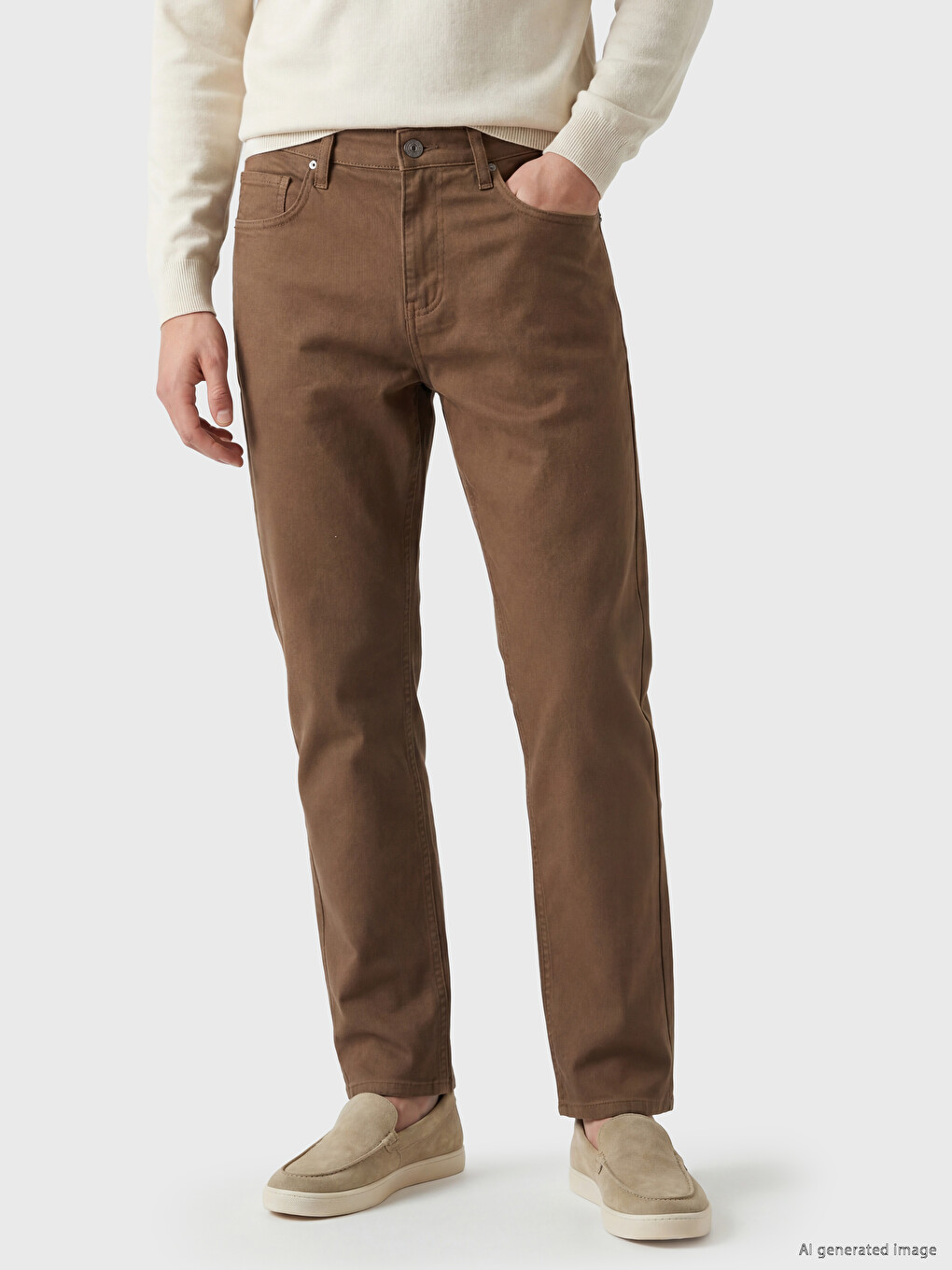 Slim Fit Men's Chino Trousers