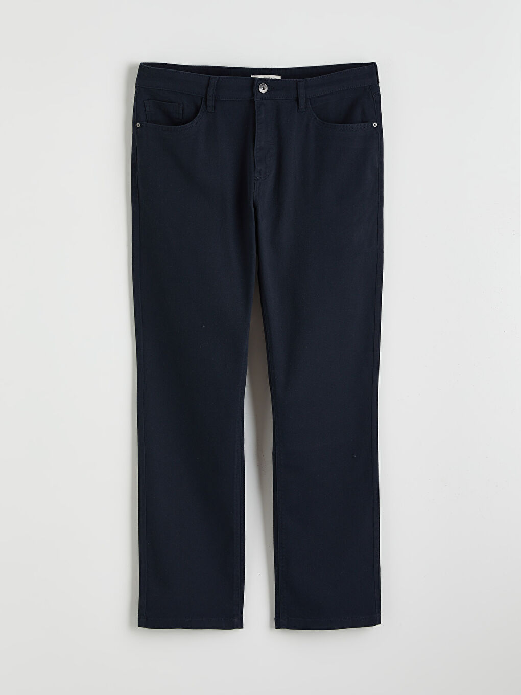 Lacivert Standart Kalıp Erkek Chino Pantolon-4