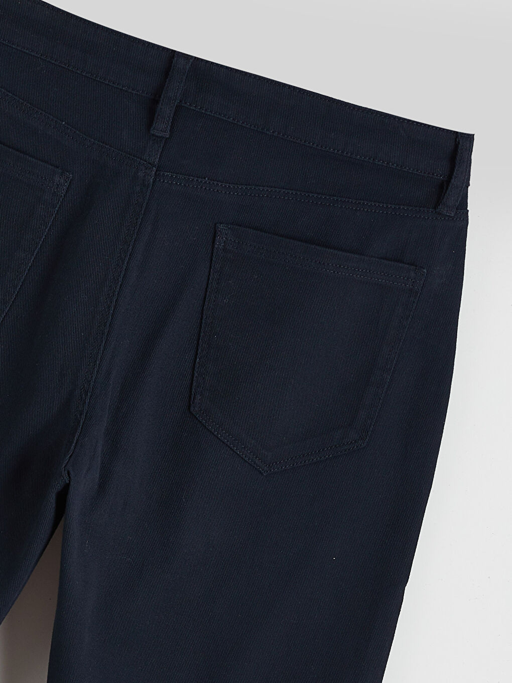 Lacivert Standart Kalıp Erkek Chino Pantolon-5