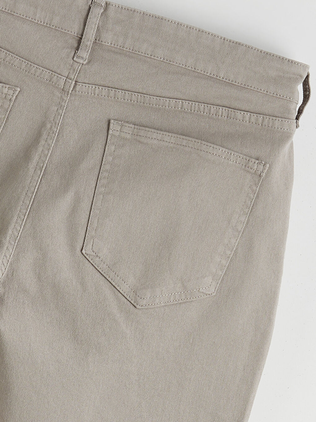 Bej Standart Kalıp Erkek Chino Pantolon-5