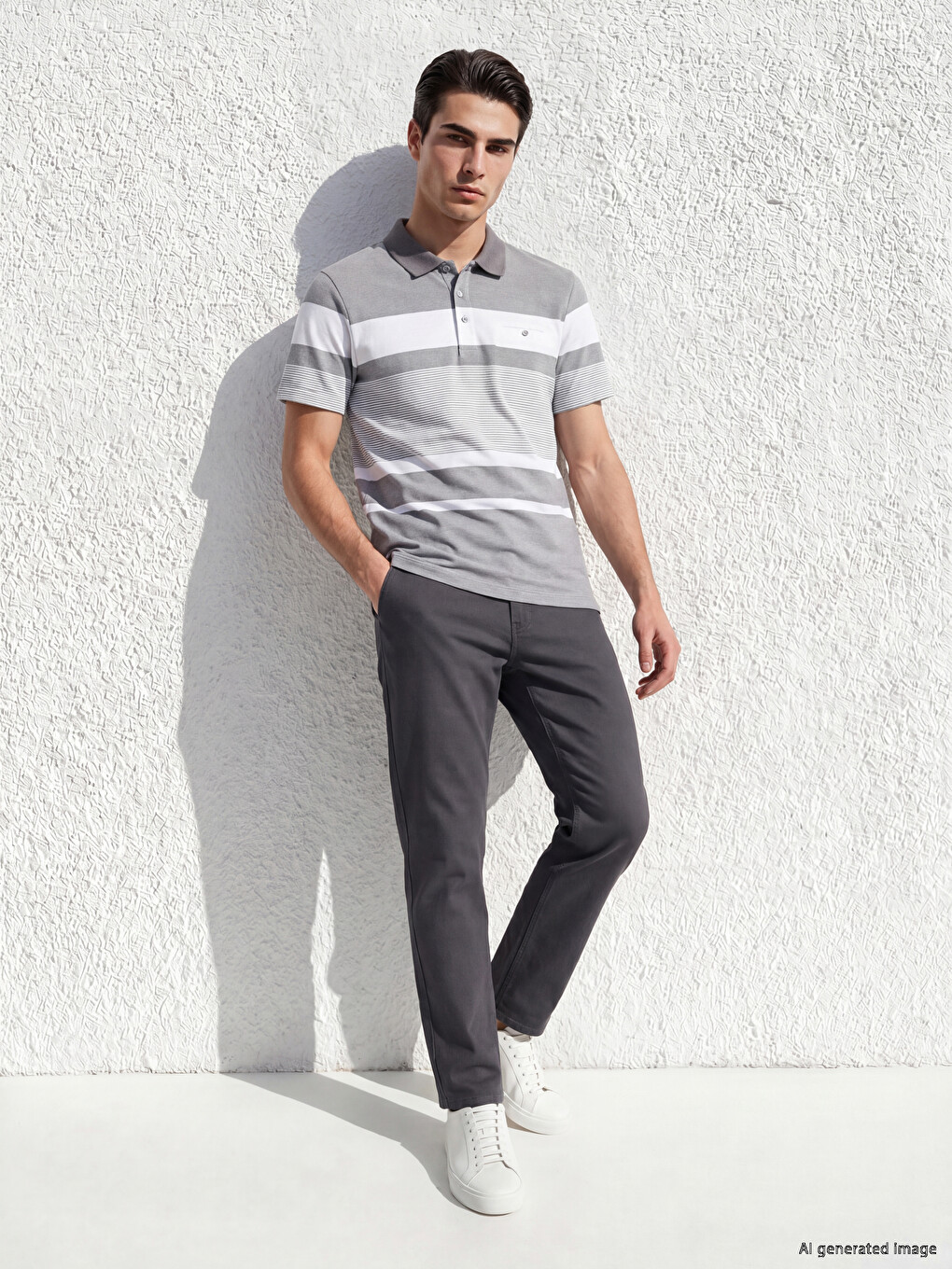 Standard Fit Men's Chino Trousers