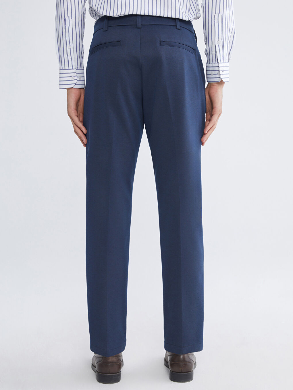 İndigo Dar Kalıp Erkek Chino Pantolon-3