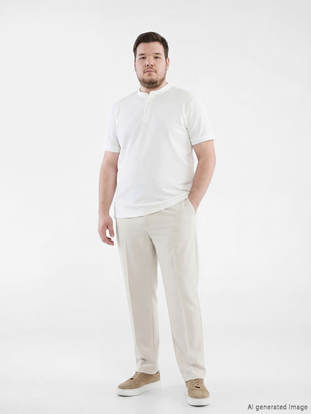 بنطال تشينو بيج رجل-1