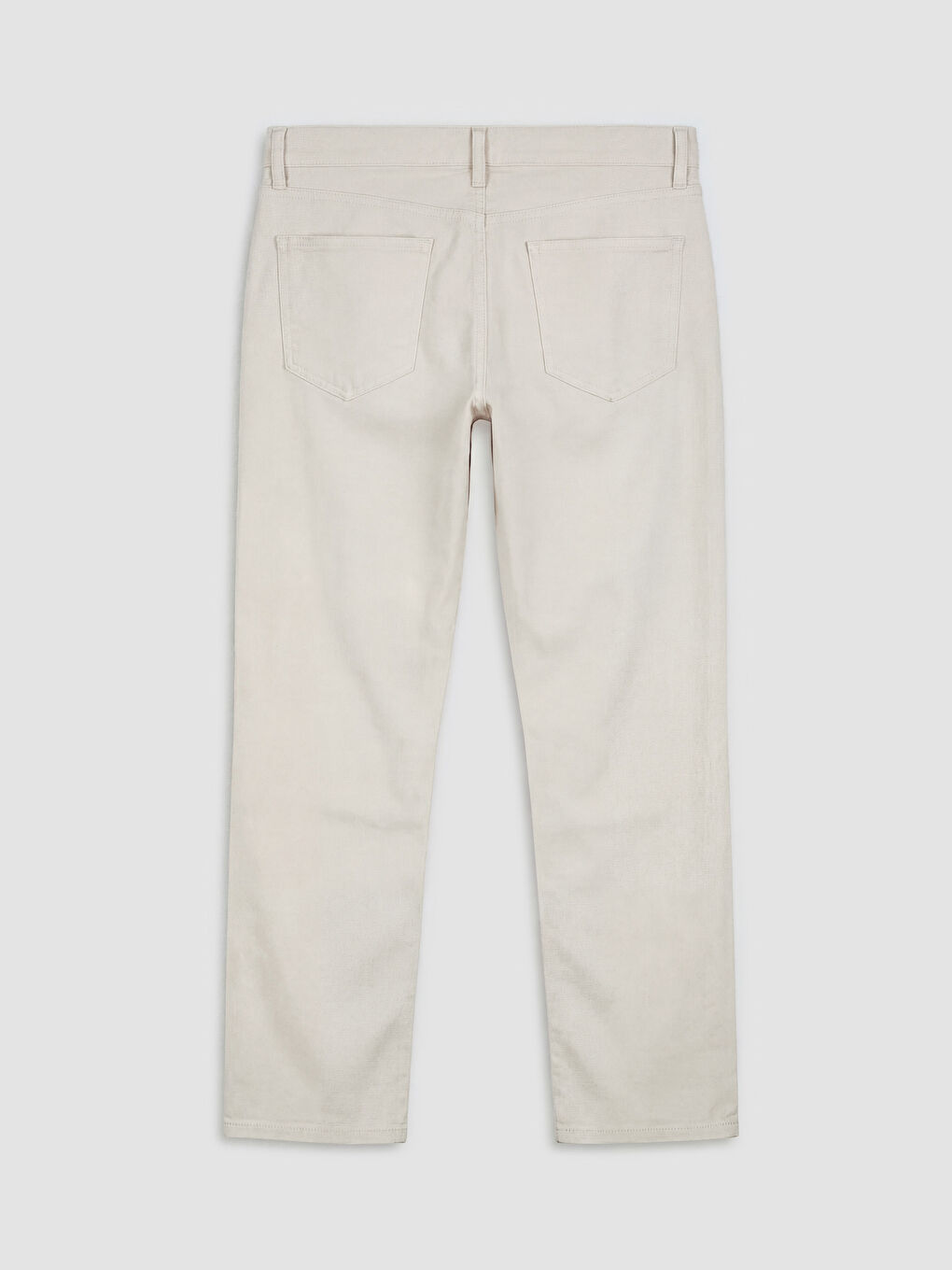 Bej Standart Kalıp Erkek Chino Pantolon-1