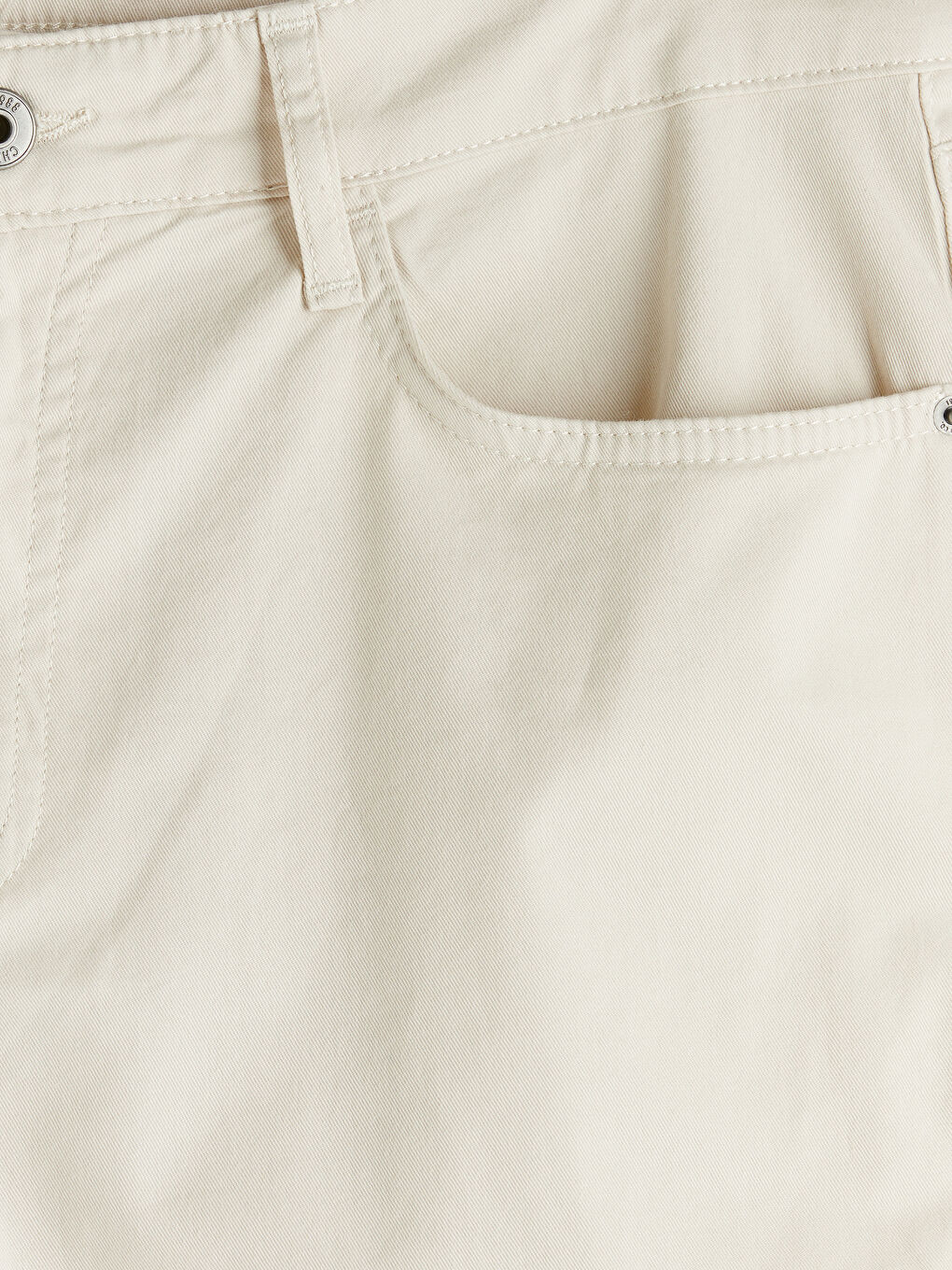 Bej Standart Kalıp Erkek Chino Pantolon-2