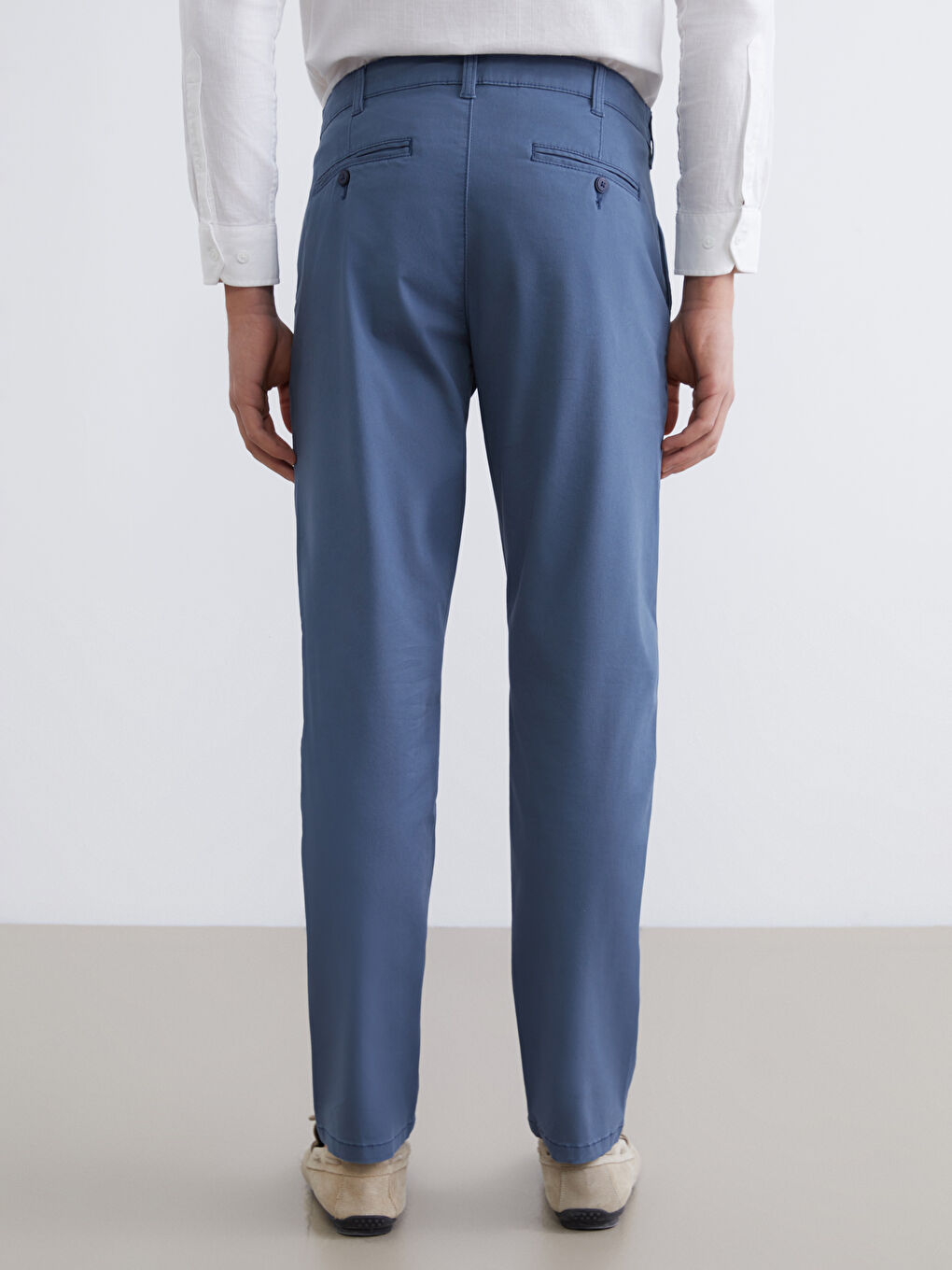 გამხდარი მამაკაცის ჩინოს შარვალი-3