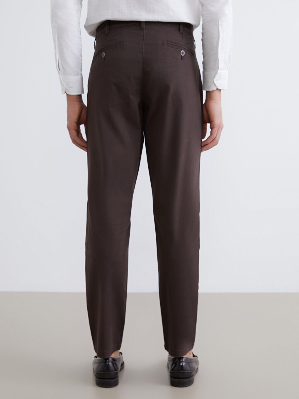 Slim Fit Men's Chino Trousers-3