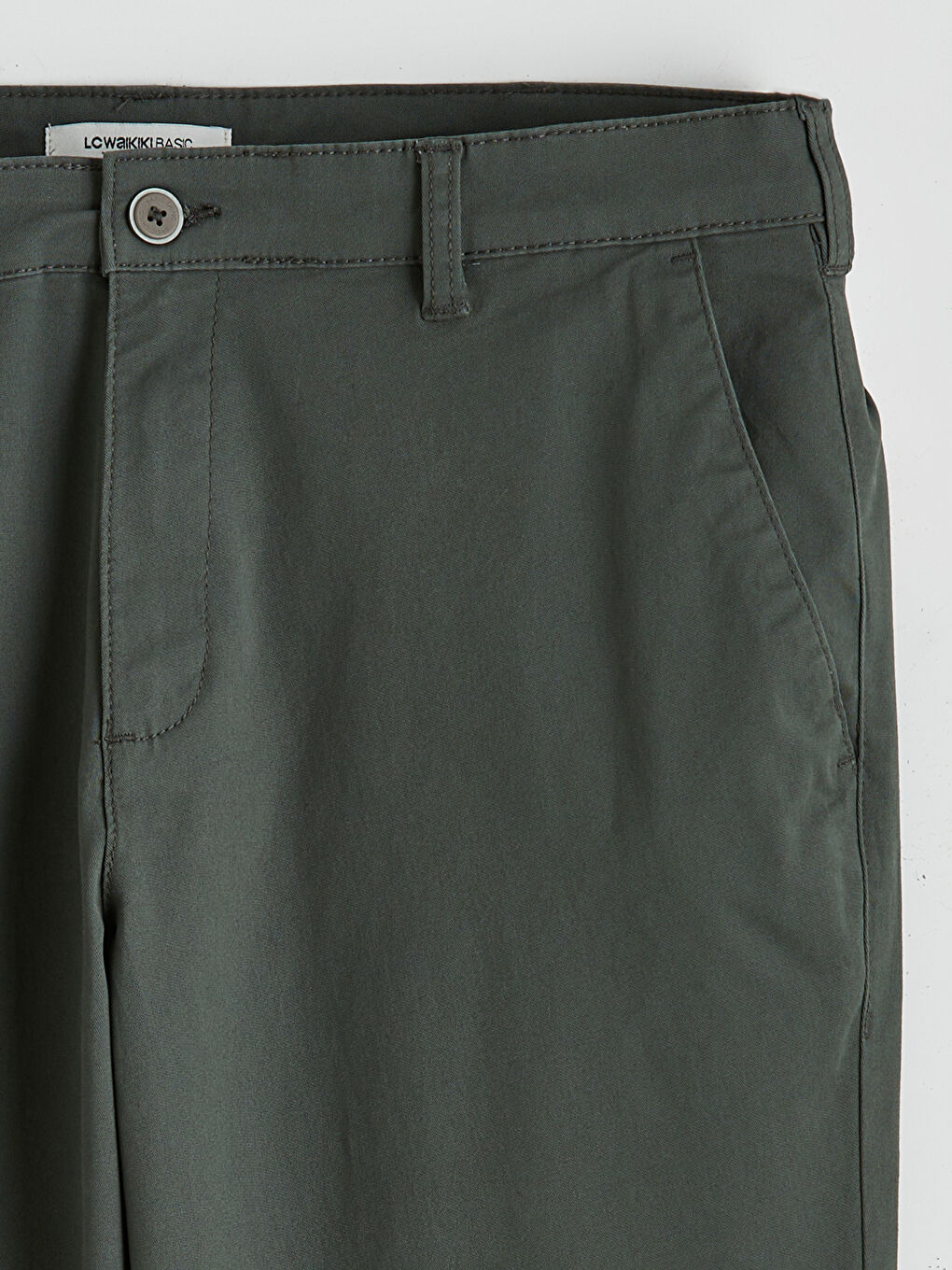 Slim Fit Men's Chino Trousers-5