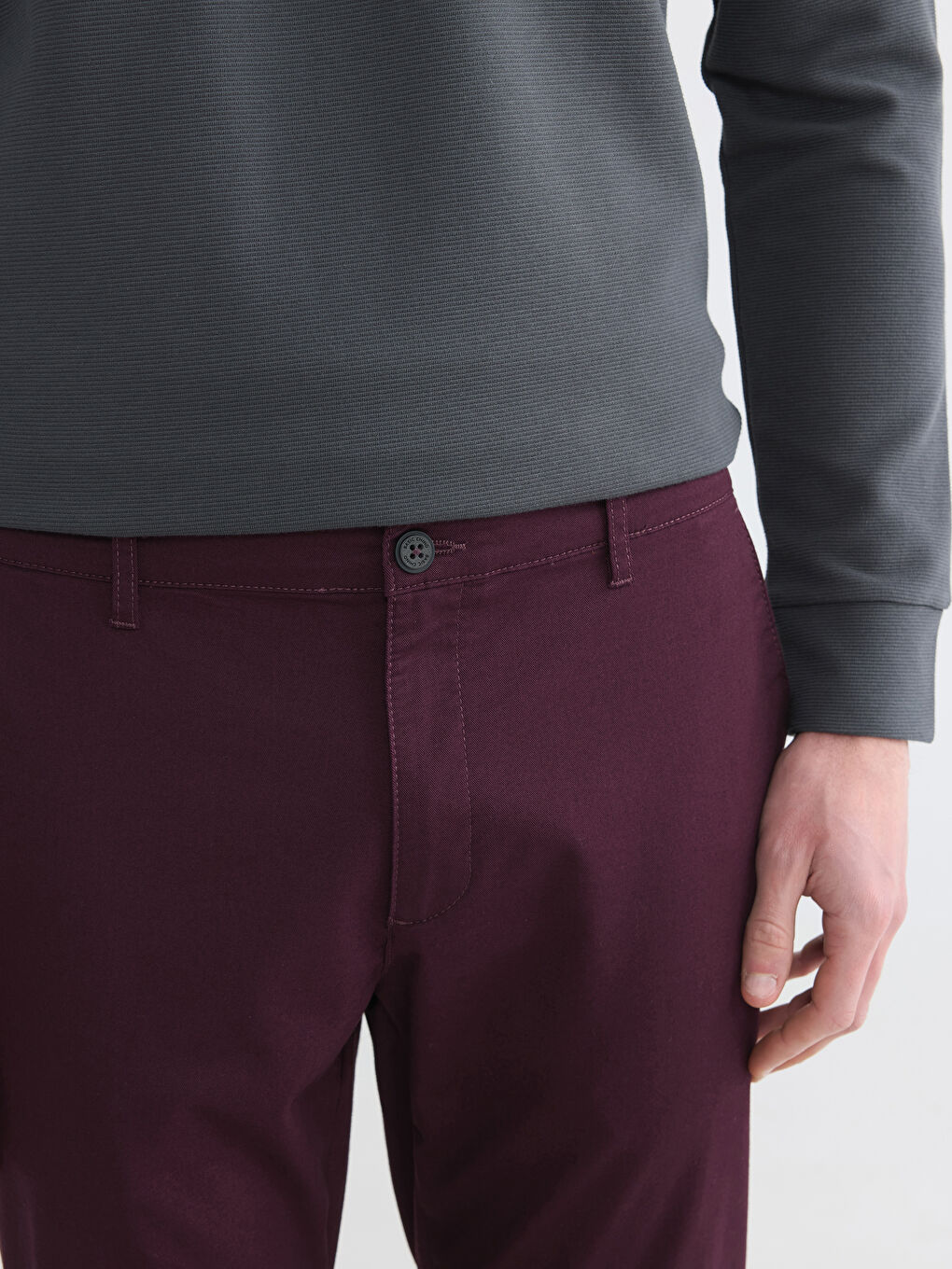 Muške chino pantalone uskog kroja-4