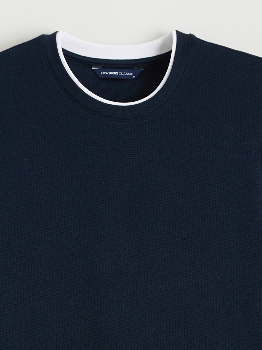 Crew Neck Long Sleeve Men's T-Shirt-5