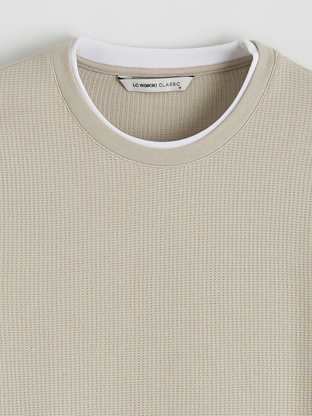 Crew Neck Long Sleeve Men's T-Shirt-5