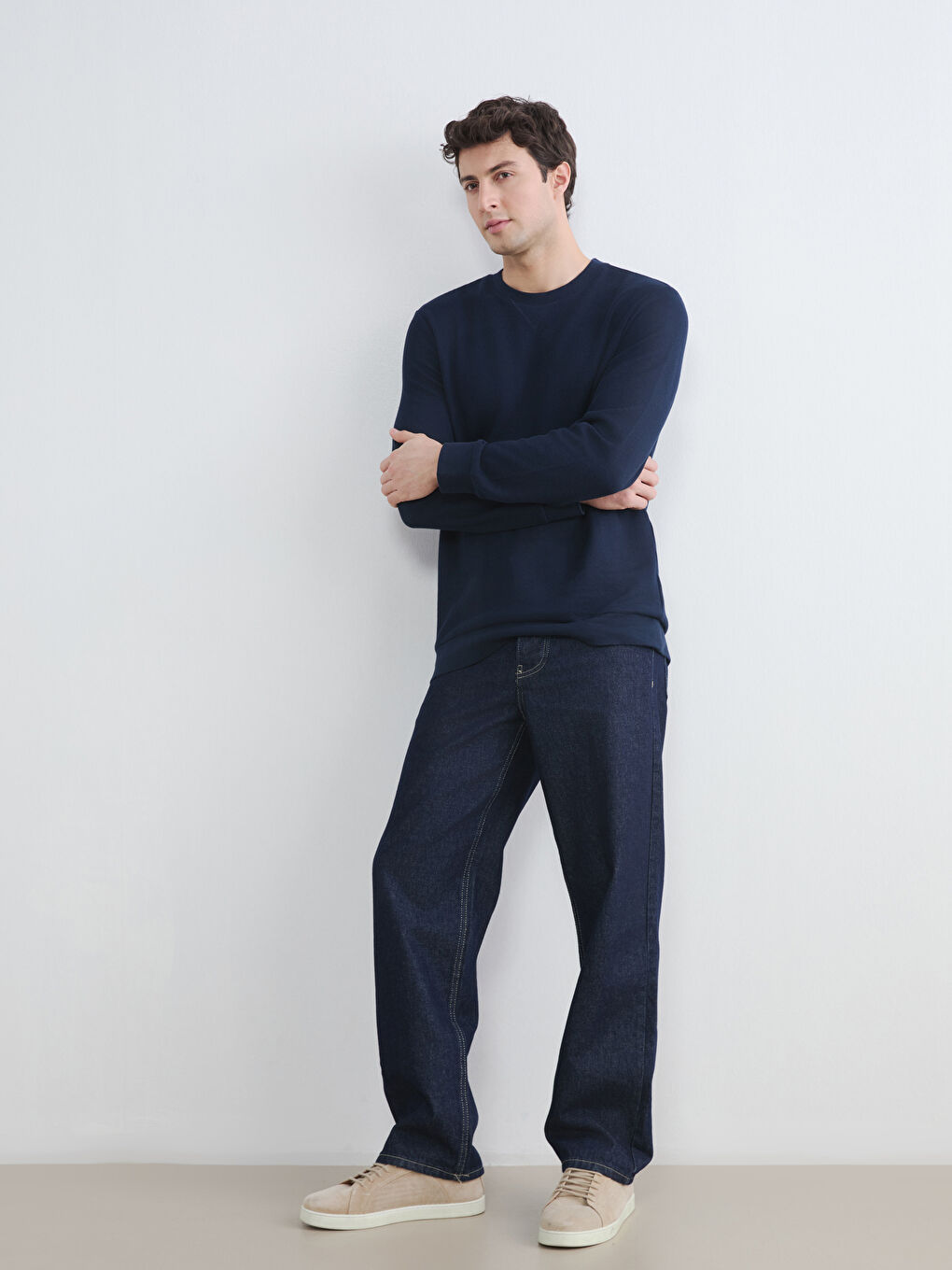 Men's Crew Neck Sweatshirt-1