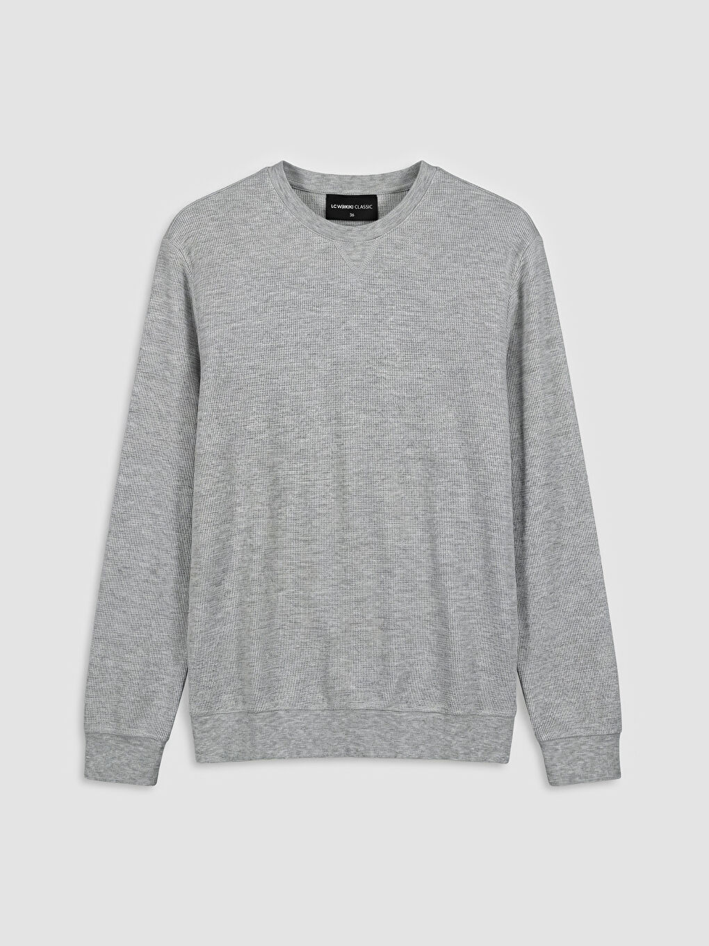 Bisiklet Yaka Erkek Sweatshirt-2