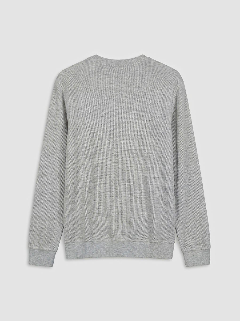 Bisiklet Yaka Erkek Sweatshirt-3